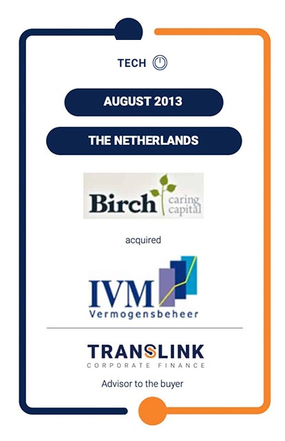 TRANSLINK ACTED AS FINANCIAL ADVISOR TO NXTGEN