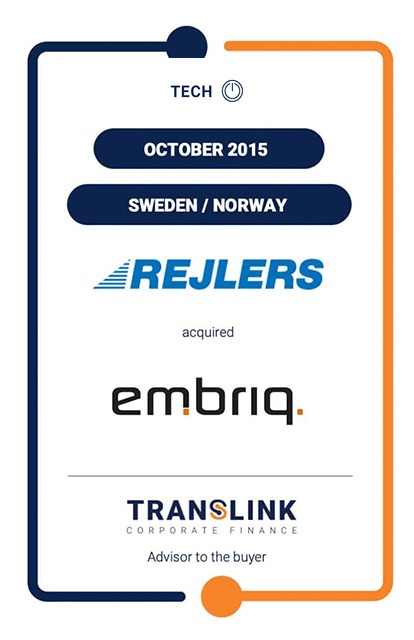 Rejlers acquired Embriq