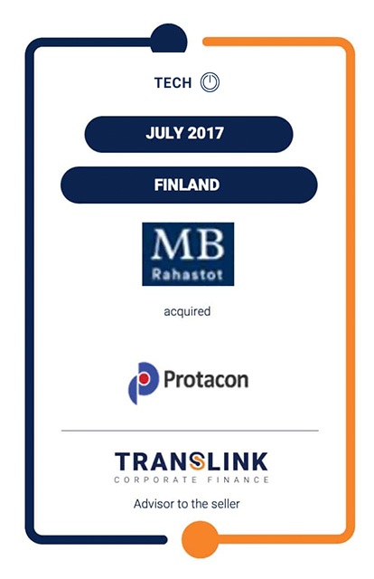 MB ACQUIRED PROTACON WHICH IS A LEADING AUTOMATION ENGINEERING AND IT SERVICES COMPANY