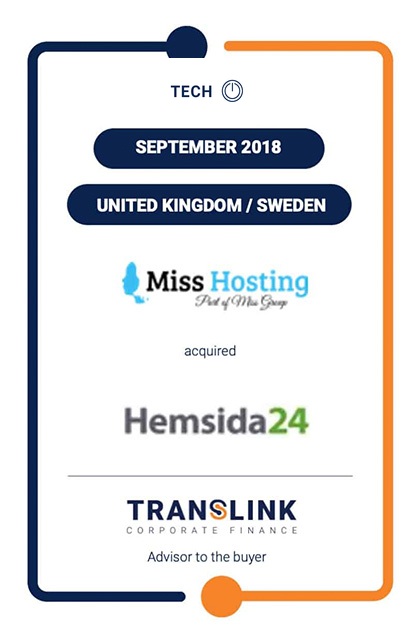 MISS GROUP ACQUIRES HEMSIDA24 & HEYMO